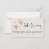 ヴィンテージの緑豊かな子供部屋動物の本の赤ちゃんシャワー ノートカード (正面)