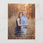 ヴィンテージの繁栄Save the Date Post Card 案内ポストカード (正面)