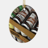 ヴィンテージの缶ビールのオーナメント セラミックオーナメント (右)
