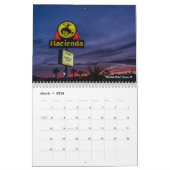 ヴィンテージの署名写真の予定表 カレンダー (3月 2026)