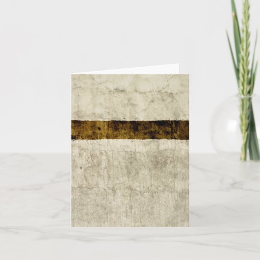 ヴィンテージの羊皮紙のテンプレートのブランク カード (正面)