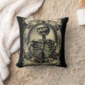 ヴィンテージの美しい死 クッション (ブランケット)