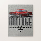 ヴィンテージの習慣のインパラ ジグソーパズル (縦)