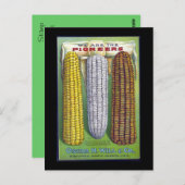 ヴィンテージの耳の広告 – ポストカード (正面/裏面)