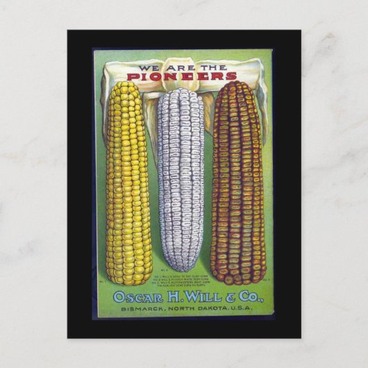 ヴィンテージの耳の広告 – ポストカード (正面)