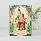 ヴィンテージの聖降誕祭のお祝い(1910年) シーズンカード (スタンド正面)