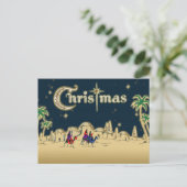 ヴィンテージの聖降誕祭 シーズンポストカード (スタンド正面)