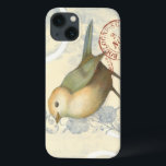 ヴィンテージの背景に黄色と緑の矢印 iPhone 13ケース<br><div class="desc">このスケッチインスパイア画像は、鳥のコレクションに最適。どんなシンプル製品にも追加する美しいヴィンテージアート愛好家を喜ばせる。このアートプリントを今日選ぶ。</div>