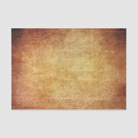 ヴィンテージの背景のスクリプト 薄葉紙 (正面)