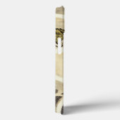 ヴィンテージの背景の黄色および緑の鳥 Case-Mate iPhoneケース (裏面 / 右)