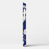 ヴィンテージの背景美しいフローラ丸型 Case-Mate iPhoneケース (裏面 / 左)