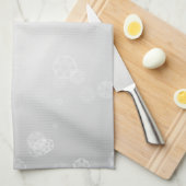 ヴィンテージの背景 キッチンタオル (四つ折り)