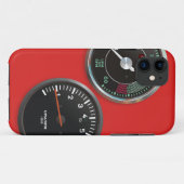 ヴィンテージの自動楽器/クラシックな車両限界 Case-Mate iPhoneケース (裏面(横))