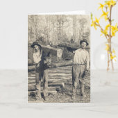 ヴィンテージの自動記録器写真 カード (黄色い花)