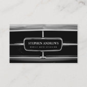 ヴィンテージの自動詳細クリーニング自動修復ブラック 名刺 (正面)