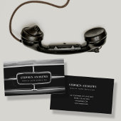 ヴィンテージの自動詳細クリーニング自動修復ブラック 名刺