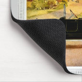 ヴィンテージの自動車広告 マウスパッド (コーナー)