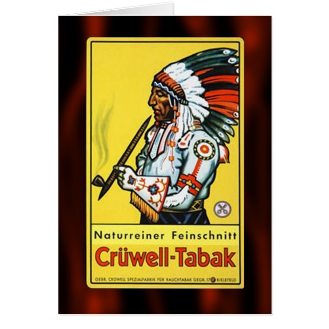 ヴィンテージの自然なタバコの広告 (正面)