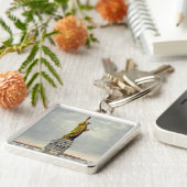 ヴィンテージの自由の女神ニューヨーク旅行 キーホルダー (側面)