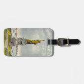 ヴィンテージの自由の女神ニューヨーク旅行 ラゲッジタグ (正面横)