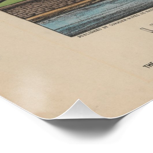 ヴィンテージの自由の愛国心のニューヨーク ポスター (コーナー)