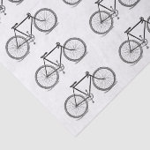 ヴィンテージの自転車のイラストレーション 薄葉紙 (詳細)