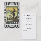 ヴィンテージの自転車の名刺 名刺 (正面/裏面)