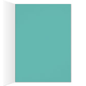 ヴィンテージの自転車無地のティール(緑がかった色) (内側 (右))