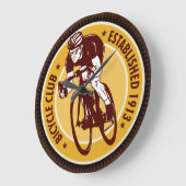 ヴィンテージの自転車12の時計の選択 ラージ壁時計 (傾斜)