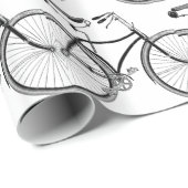 ヴィンテージの自転車 ラッピングペーパー (ロールコーナー)
