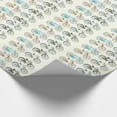 ヴィンテージの自転車 ラッピングペーパー (角)