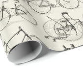 ヴィンテージの自転車 ラッピングペーパー (ロールコーナー)