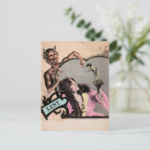 ヴィンテージの致命的な罪の欲望のはがき ポストカード (スタンド正面)