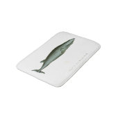 ヴィンテージの航海のなザトウクジラのsteampunkのヒップスター バスマット (アングル)