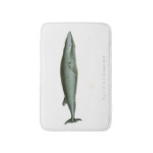 ヴィンテージの航海のなザトウクジラのsteampunkのヒップスター バスマット (正面縦)