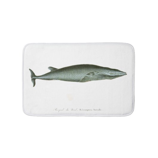 ヴィンテージの航海のなザトウクジラのsteampunkのヒップスター バスマット (正面)