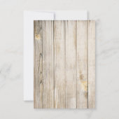 ヴィンテージの航海のな結婚式のサンキューカード サンキューカード (裏面)