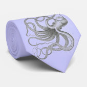 ヴィンテージの航海のなsteampunkのタコのプリントのタイ ネクタイ (ロール)