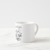 ヴィンテージの航空機の飛行機の飛行船のレトロの飛行機 エスプレッソカップ (正面右)