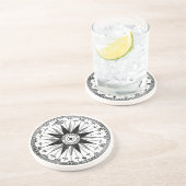 ヴィンテージの船員のコンパスのコースター コースター (側面)