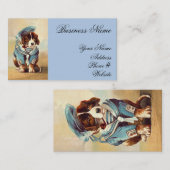 ヴィンテージの船員犬 名刺 (正面/裏面)