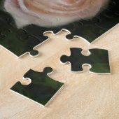 ヴィンテージの色のバラ色彩の鮮やか（すべての色） ジグソーパズル (側面)