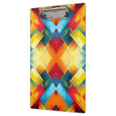 ヴィンテージの色：ジオメトスタイリッシュリ型枠 クリップボード (左)