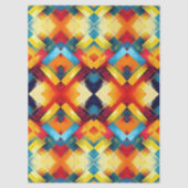 ヴィンテージの色：ジオメトスタイリッシュリ型枠 薄葉紙 (正面)