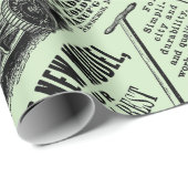 ヴィンテージの芝刈機広告 ラッピングペーパー (ロールコーナー)