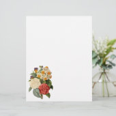 ヴィンテージの花々、椿と水仙、ルドゥーテ (スタンド正面)