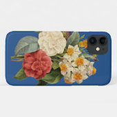 ヴィンテージの花々、椿と水仙、ルドゥーテ Case-Mate iPhoneケース (裏面(横))