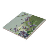 ヴィンテージの花が咲く復活祭の卵 タイル (側面)