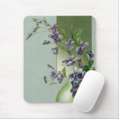 ヴィンテージの花が咲く復活祭の卵 マウスパッド (マウス)