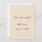 ヴィンテージの花が咲く カード (裏面)